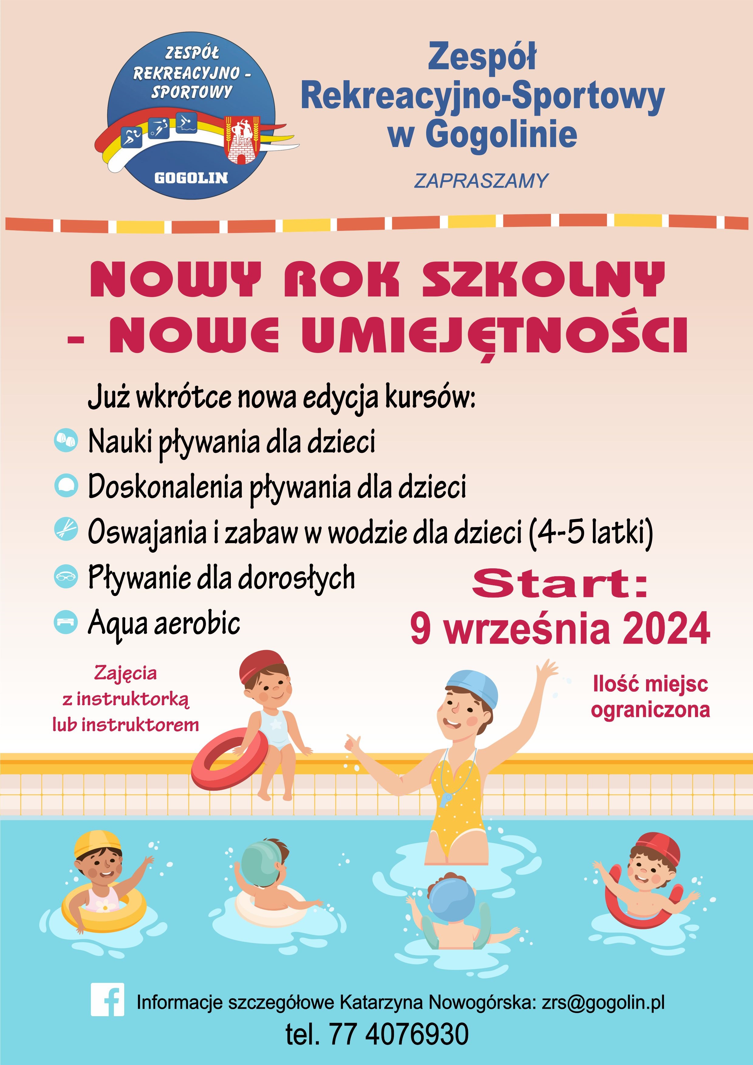 kursy pływania