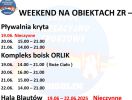 Plan funkcjonowania naszych obiektów w dniach 19 - 22.06.2025